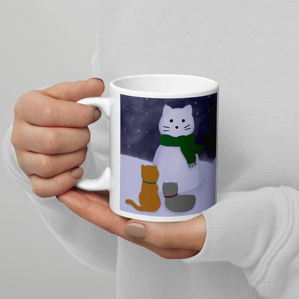 Snowcat mug